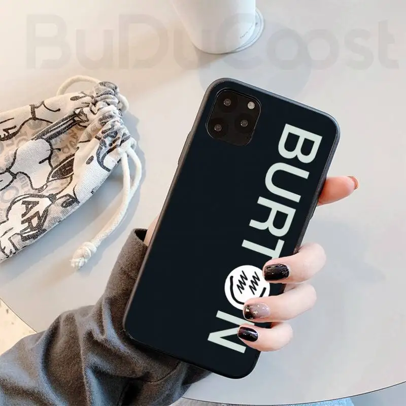 Moda Deskanje na snegu blagovne znamke Burton Primeru Telefon za iPhone 8 7 6 6S Plus X 5S SE 2020 XR 11 12 Pro mini pro XS MAX