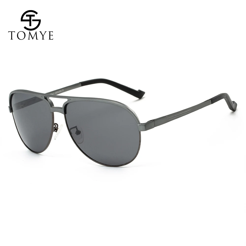 Moška sončna Očala TOMYE 8548 Visoko Kakovostnih Klasičnih Polarizirana Pilotni Očala