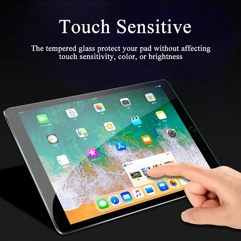 Kaljeno Steklo Za Apple iPad z 9.7 palčni 2018 2017 Pro 10.5 11 Stekla Za iPad Air2 Mini 1/2/3/4/5 Screen Protector Zaščitno folijo
