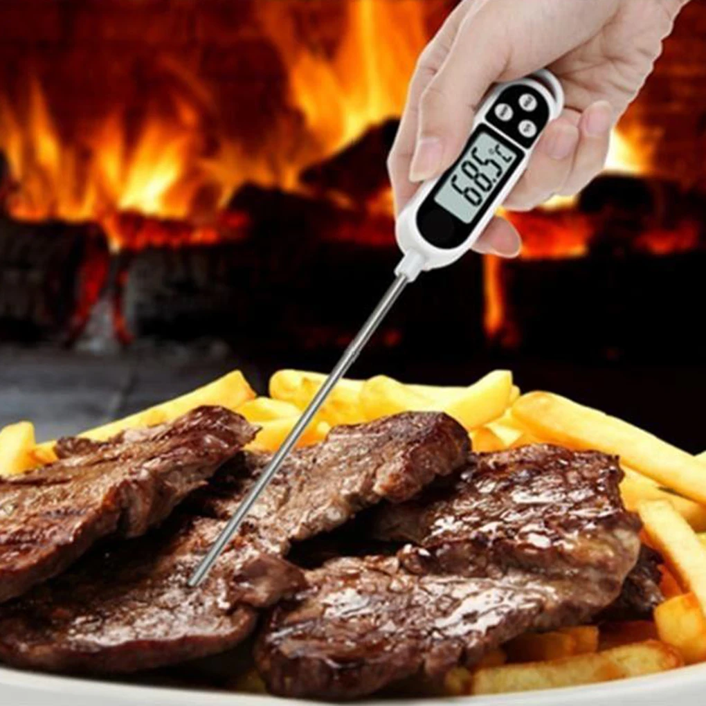 1PC Novo Hrano Termometer Digitalni Kuhinjski Termometer Za Meso Kuhanje Hrane Sonda za peko na žaru Elektronski Pečica Kuhinja Orodja
