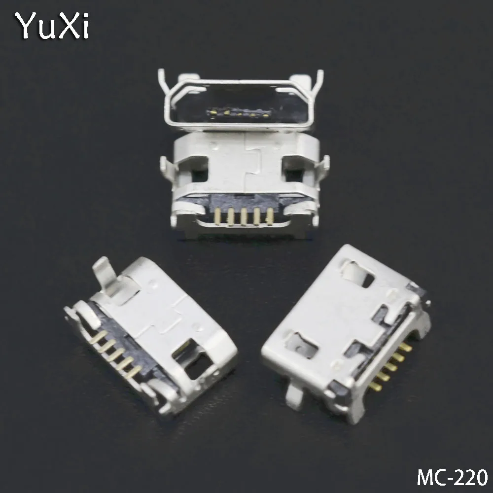 YuXi Za Lenovo A10-70 A370 A788T S930 S910 A3000 A3000H A5000 A656 A7600 A388 mikro usb-Vtičnico za polnilnik priključek dock vmesnik plug