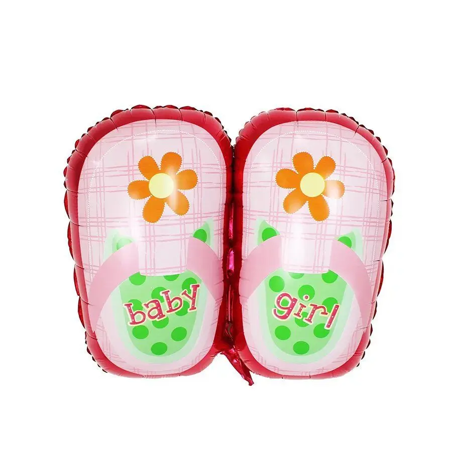 Vroče Prodaja Napihljivih Čevlji Obliko Roza Baby Balon Otrok Stranka Dekoracijo Helij Baloni