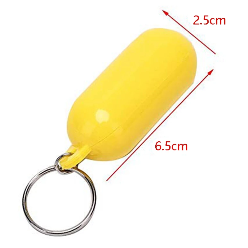 Plavajoče Ključnih Verige Float Key Ring Pene Keychain za Čolnarjenje, Ribolov Kite Deskanje, Jadranje in Šport na Prostem