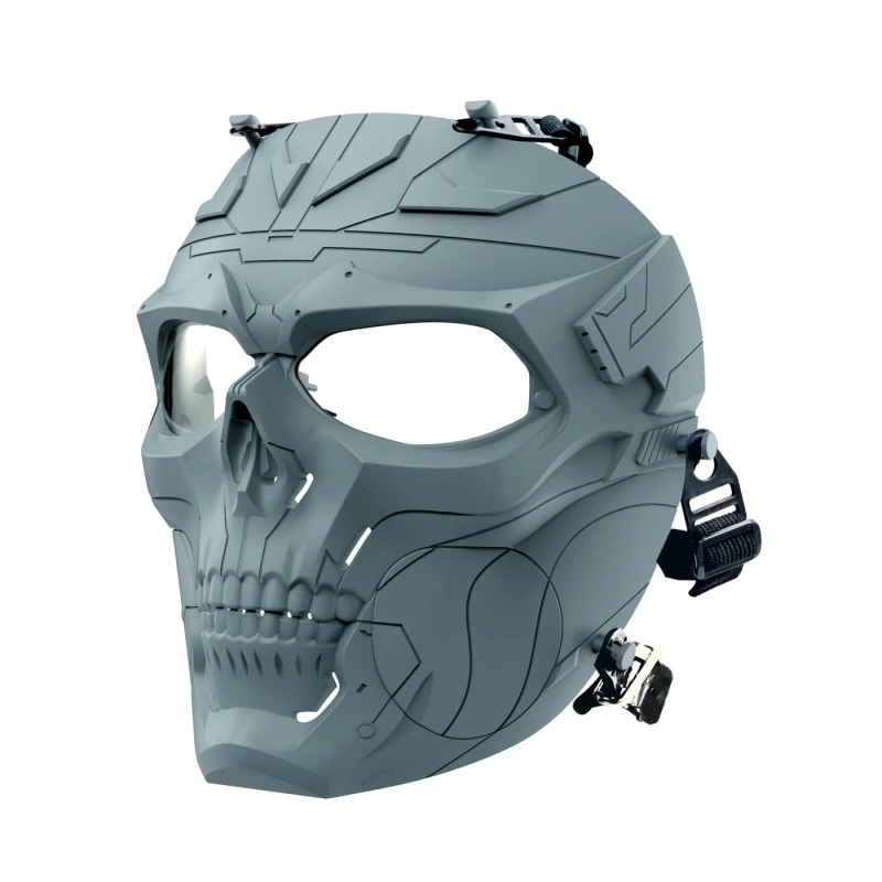 Nove Taktične Masko Strašno Lobanje Obliko Vpliv, Ki Je Odporna Pokrivala Za Zaščito Halloween Igre Kostumi Dodatki