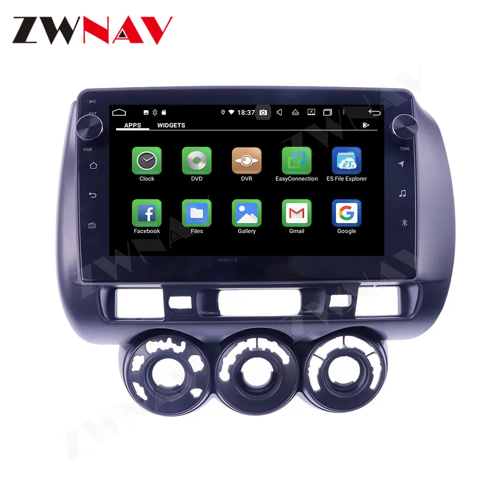 2Din 128G Carplay Android 10 Zaslonu Predvajalnik Za Honda Fit 2006 2007 2008 Avto GPS Navigacija Radio Audio Stereo Diktafon Vodja Enote