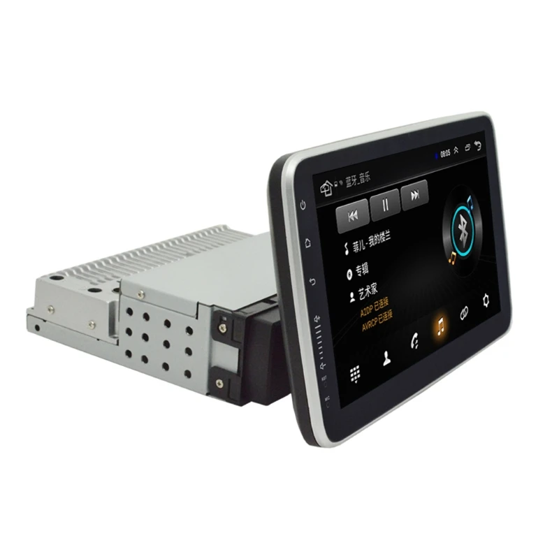 Univerzalno 1 Din Avto Multimedia Player 9 palčni Zaslon na Dotik Autoradio Stereo Video, GPS, WiFi Auto Radio Varnostne Kamere MP5