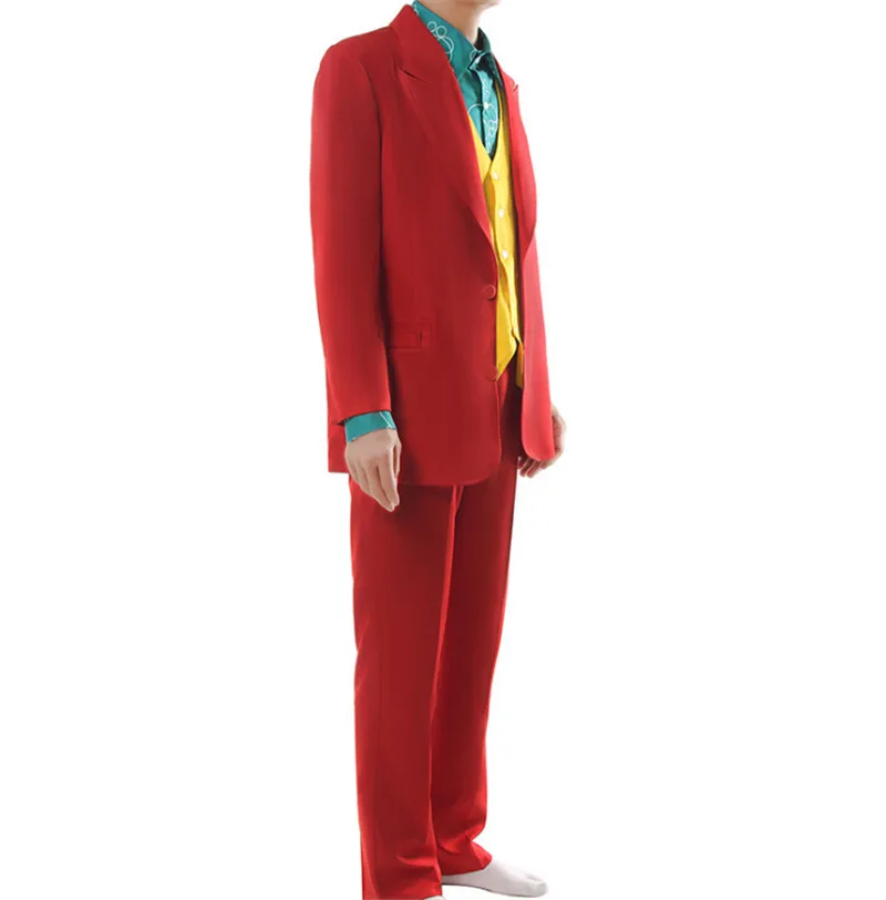 2019 Film Halloween mens Joker Arthur Fleck kostum Joaquin Phoenix vlogo igrati rdeče obleke vlogo igrajo clothings