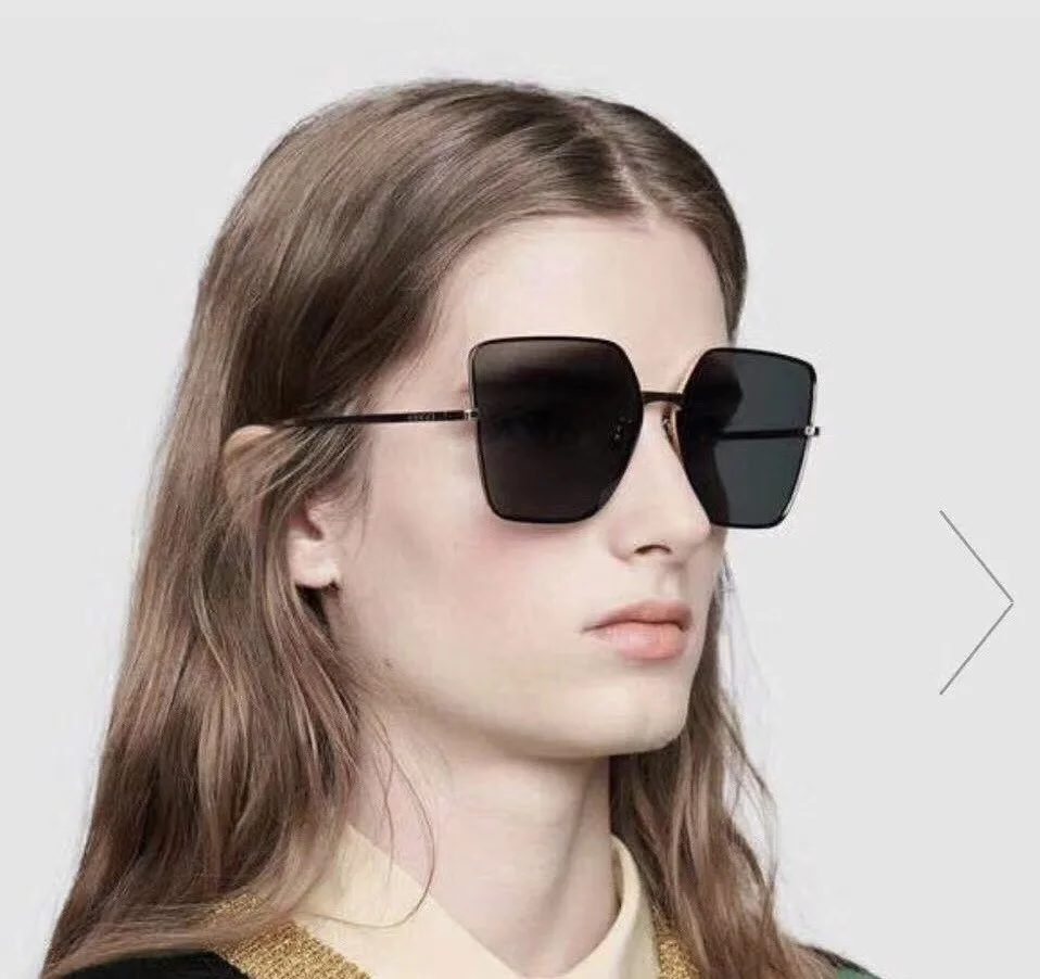 Higodoy Kovinskih Kvadratnih Moških Sončna Očala, Ogledalo Gradient Letnik Ženske Oblikovalec Sončna Očala Modni Očala