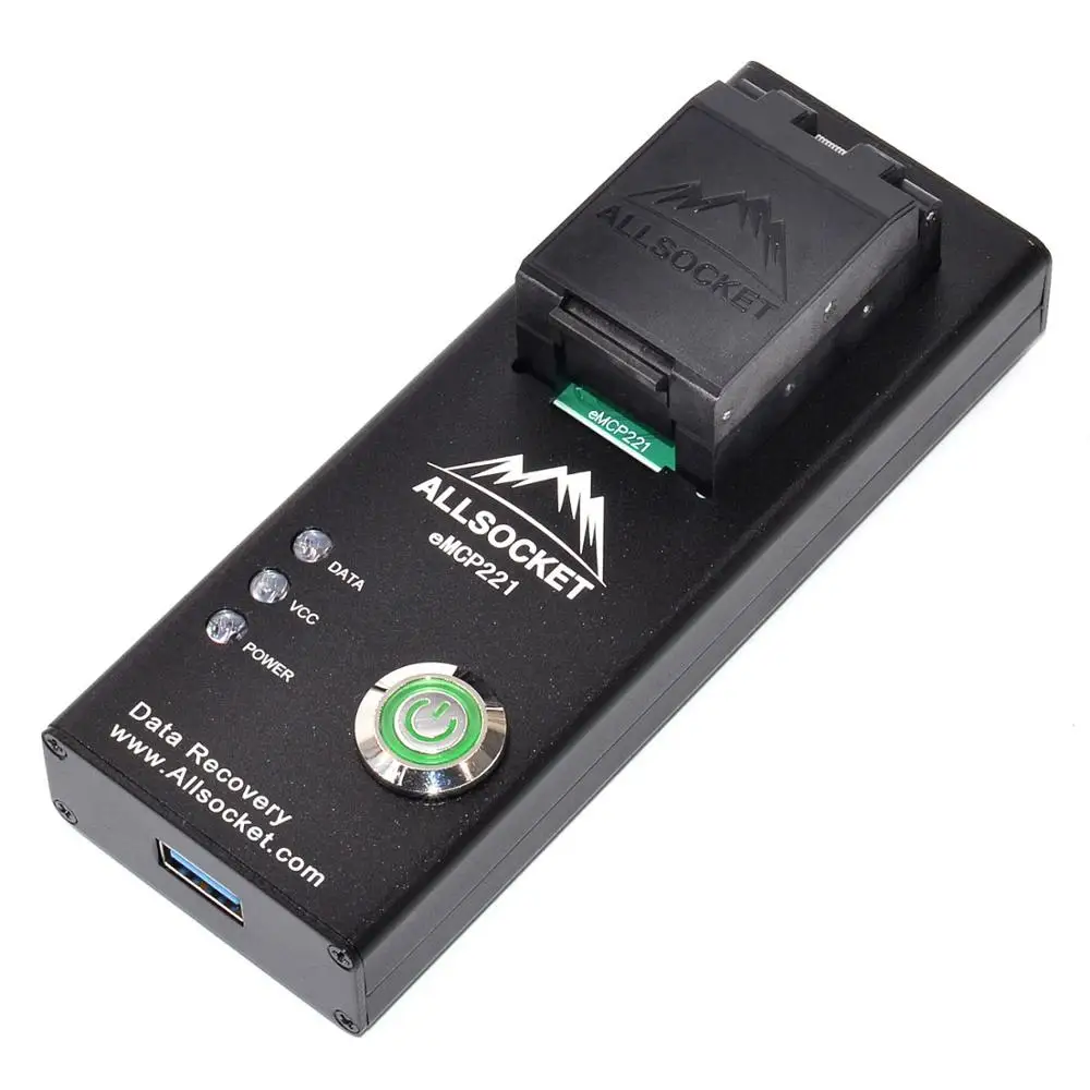 EMCP221 vtičnico EMCP adapter EMCP programer USB test EMCP221 BGA221 XC9215A136DFA136
