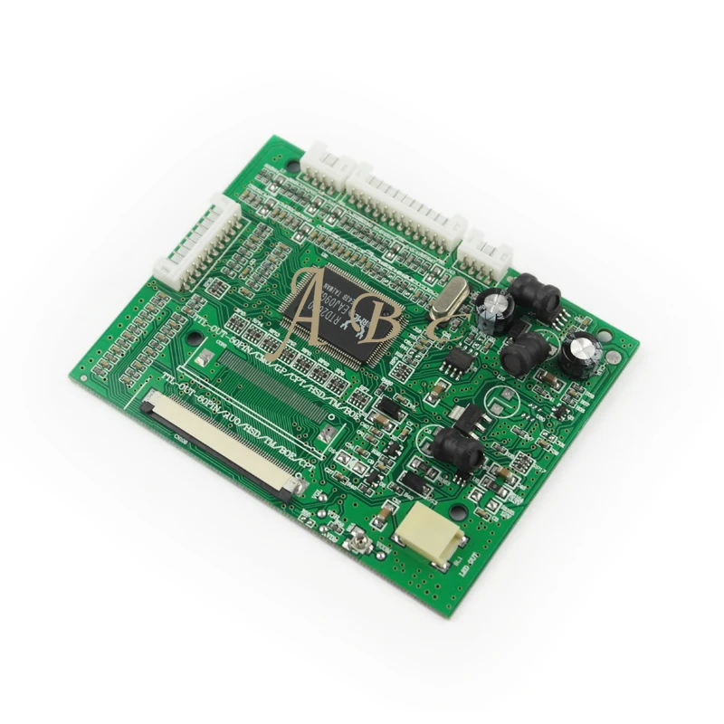VGA AV 60P TTL RGB Gonilnik Krmilnika Odbor Modul Zaslonu Kompleta za Raspberry PI 3 6.2