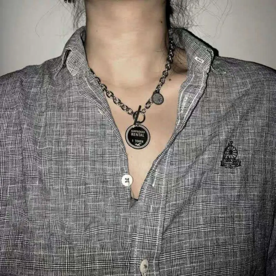 Vroče slog iz nerjavečega jekla nova moda za moške necklaceStainless jekla ogrlice so okolju prijazne in fadeless