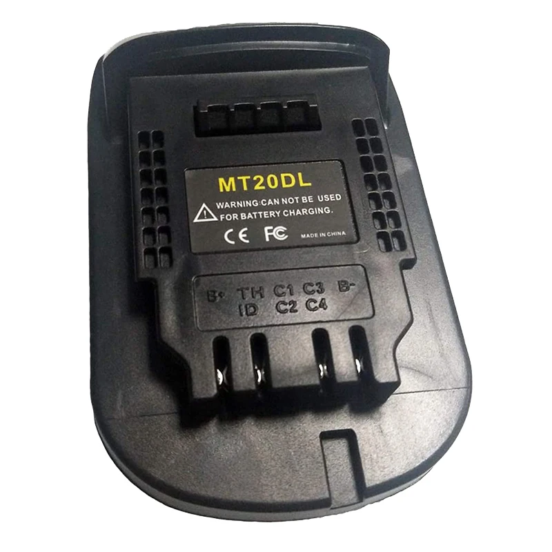 MT20DL Baterijo, Adapter Pretvornik za DeWalt Orodje za Pretvorbo Makita 18V Li-Ionski Akumulator BL1830 BL1860 BL1815, da DCB200
