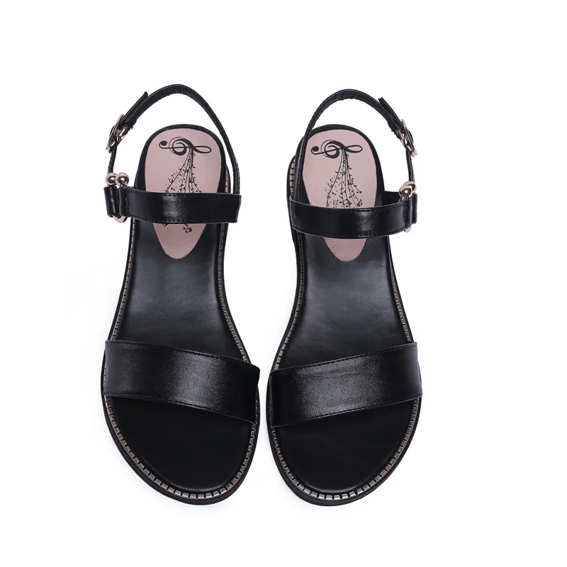 ASUMER 2020 Pravega usnja sandali ženske klini Nizke pete sponke poletje modni čevlji dame sandale priložnostne čevlji padec ladijskega prometa