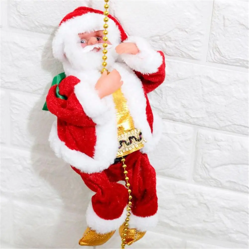 Božič Santa Claus Plezalno Lestev Lutka Božič Visi Drevo Okraski Noge Santa Okras Za Novoletno Darilo