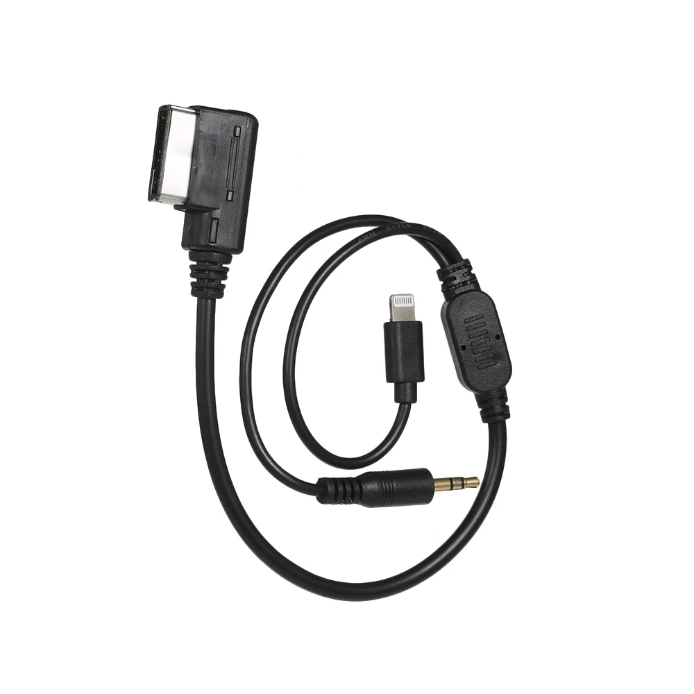 3.5 mm AUX vmesnik Adapter s črto, Primerni Za Audi, BMW, VW MDI AMI MMI iPad iPhone 5 6S