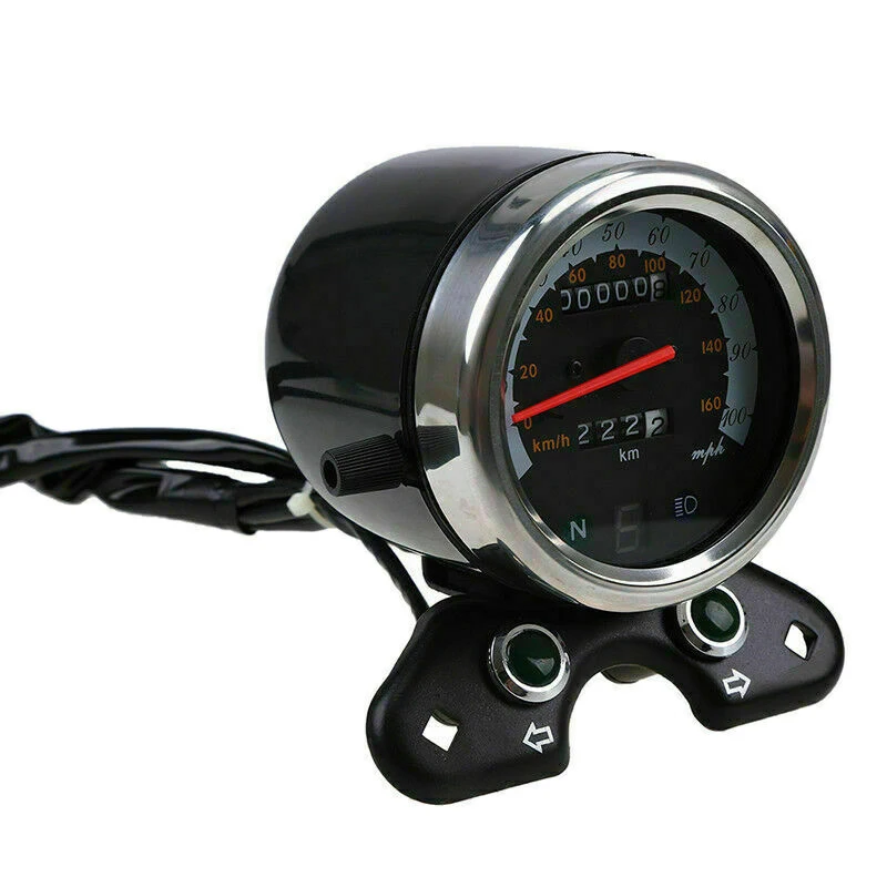 Univerzalno motorno kolo LED Speeeter Oeter USB Vmesnik Motocikla Oeter za CG125 GN125
