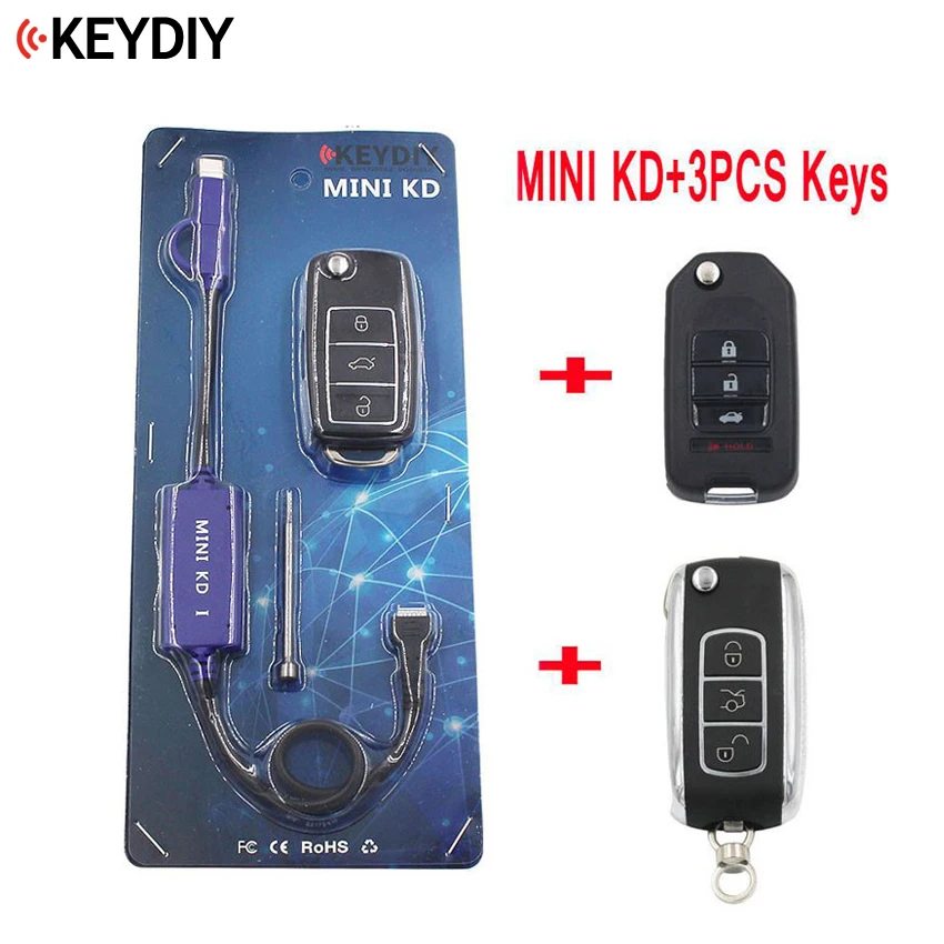 Original KEYDIY Mini KD Remote Key Generator Upravljalniki Podporo Android Mini KD Auto Tipko Programiranja +B10-4+ B07 +B01 Remotes