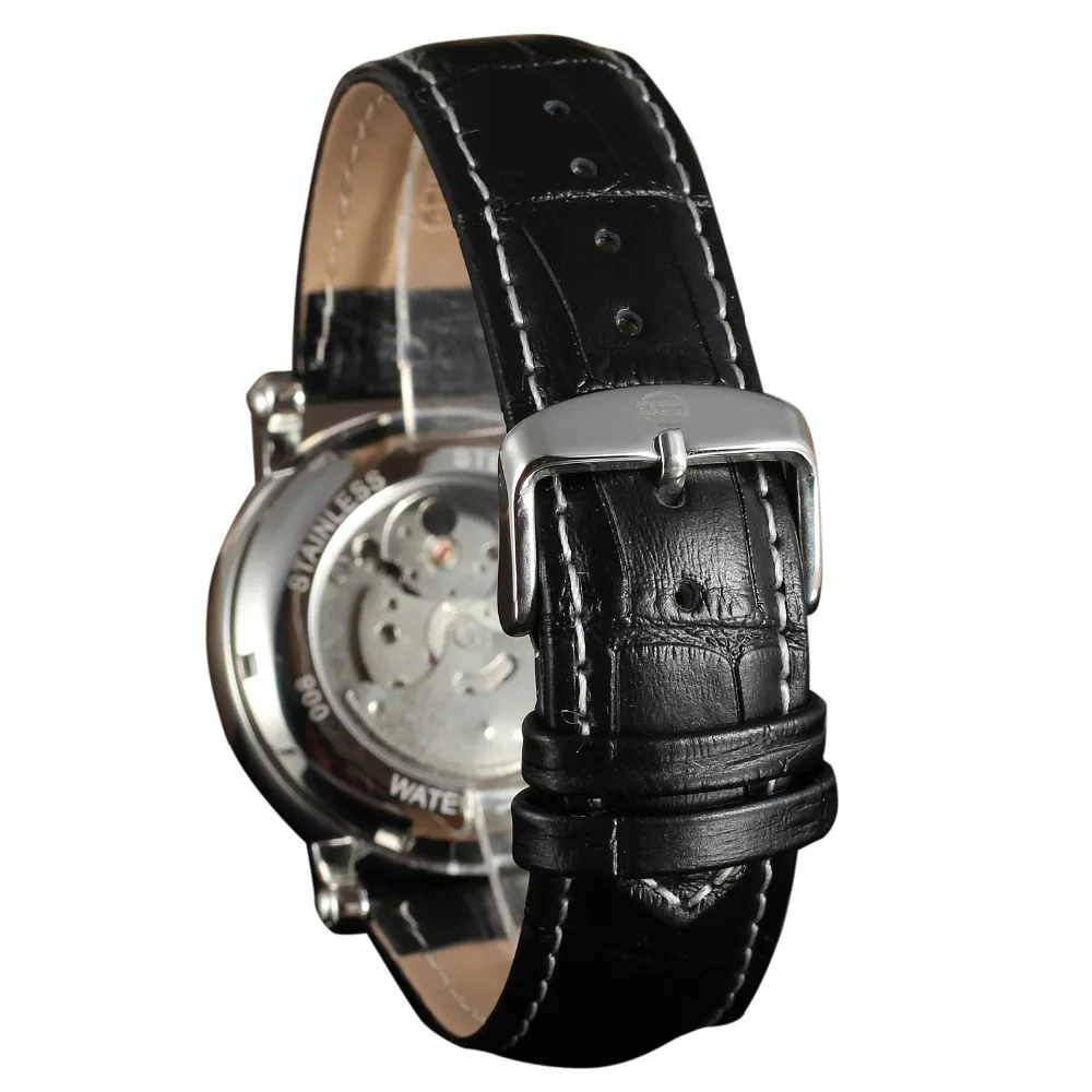 FSG800M3S3 Moških novo Avtomatsko self veter watch klasično obleko izvirne zapestje gledati z luno fazi darilo polje brezplačna dostava za najboljše