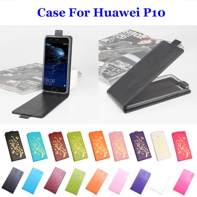 Luksuzni usnjena torbica Za Huawei P10 pokrovček ohišja ohišje Za Huawei P 10 Mobilni Telefon primerih zajema Telefonske Vrečke Fundas lupini