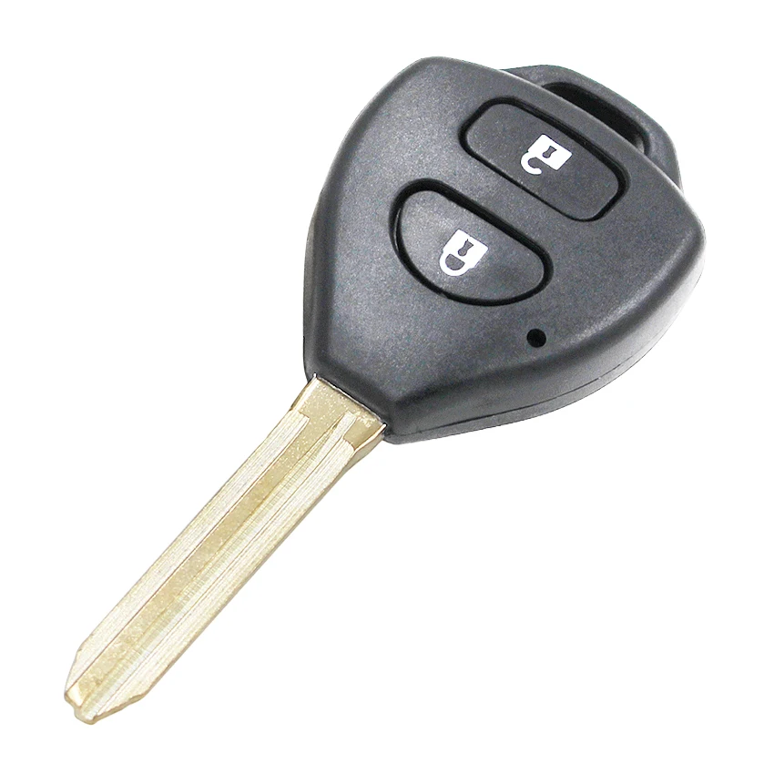 2 Gumbi za Vstop brez ključa Fob Daljinski Ključ za Toyota Corolla RAV4 2006-2010 315/433MHZ Z G Čip Znotraj TOY43 Nerezane Rezilo