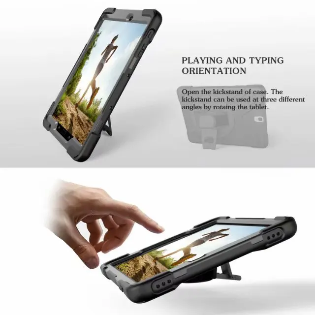 Oklep Silicij Težka Prenosni Primeru Pokrovček za Samsung Tab Galaxy S3 9.7