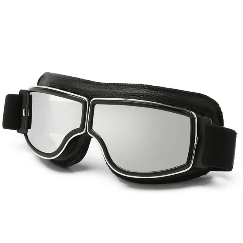 Motokros Očala, Čelado Pilot Skuter Retro Moto Prostem Kolo Jahanje Retro Sončna Očala Motoristična Očala