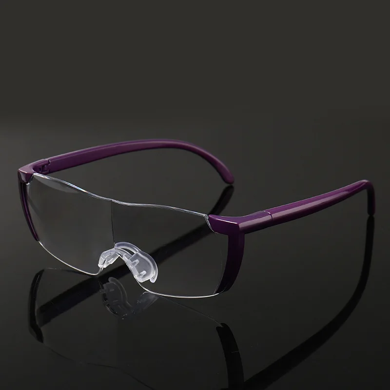 KUJUNY Povečevalno 1.6 krat Obravnavi Očala Velika Vizija 250% Povečava Presbyopic Očala za Daljnovidnost Recept Očala