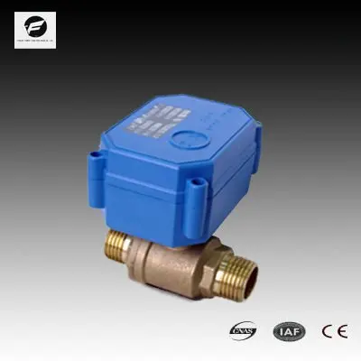 ISO CE 2 način CWX-15N 2.0 nm 5s DN15 CR01 CR02 CR05 5 DC12V medenina BSP zmanjša luknja je tako moške Električni krogelni Ventil za ogrevanje, prezračevanje in Wate