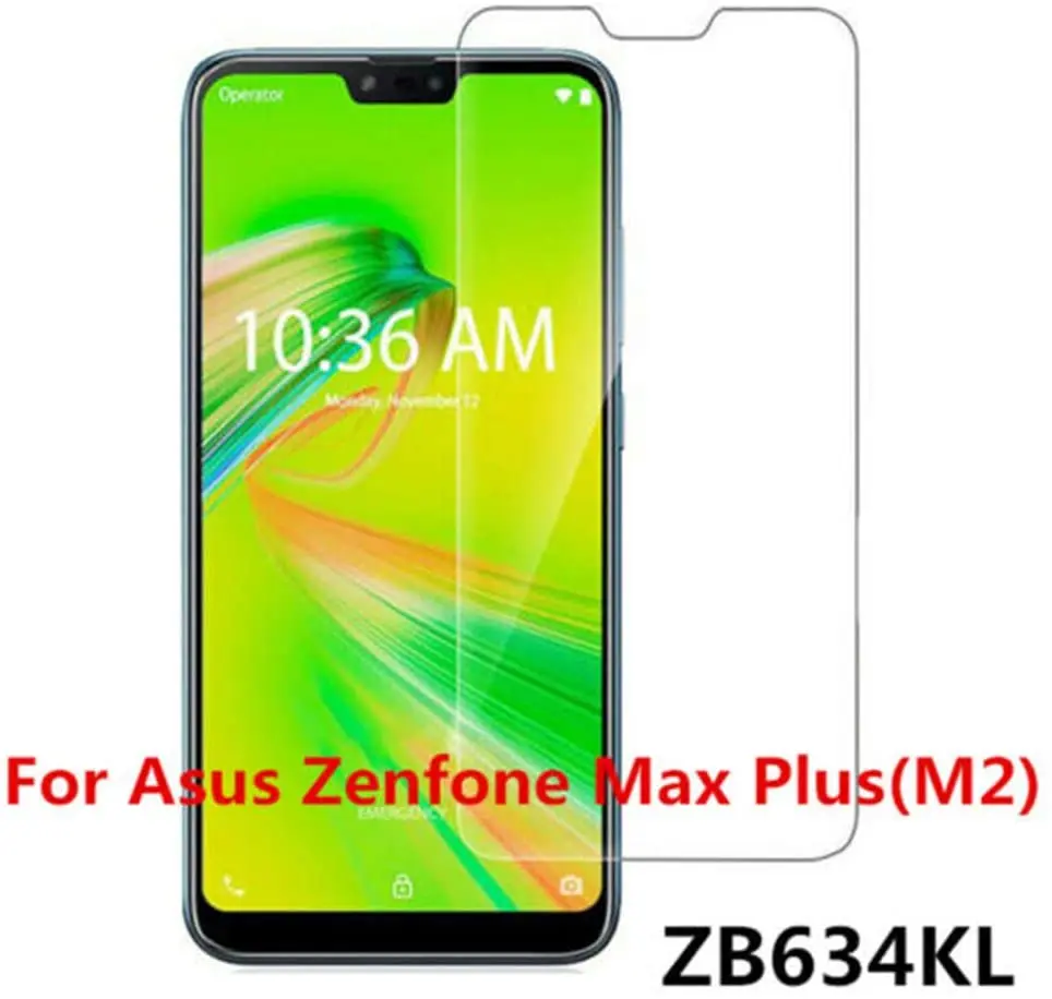 Pametni telefon 9H Kaljeno Steklo za ASUS ZenFone Max Strel ZB634KL STEKLO Zaščitno folijo Screen Protector Primeru telefon Max Plus M2