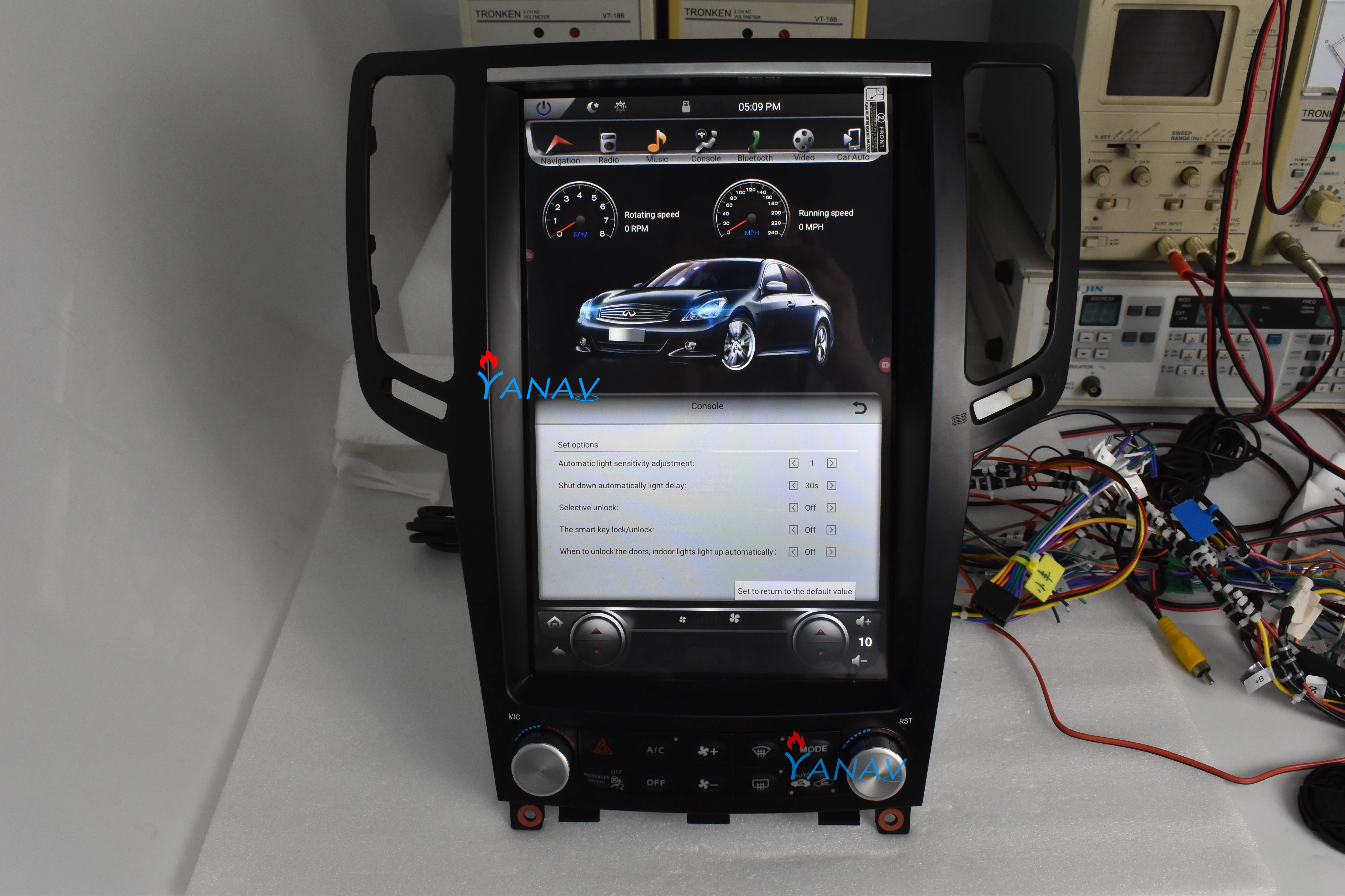 Avto dvd Radio player Android avto, GPS Navigacija Za-Infiniti G25/G35/G37 2007-2013 Navpično zaslon Tesla slog avto video predvajalnik