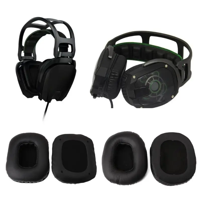 Zamenjajte Eapads Naušniki Blazine za Razer Tiamat 7.1/2.2 Nad Surround Zvok PC Gaming Slušalke Slušalke