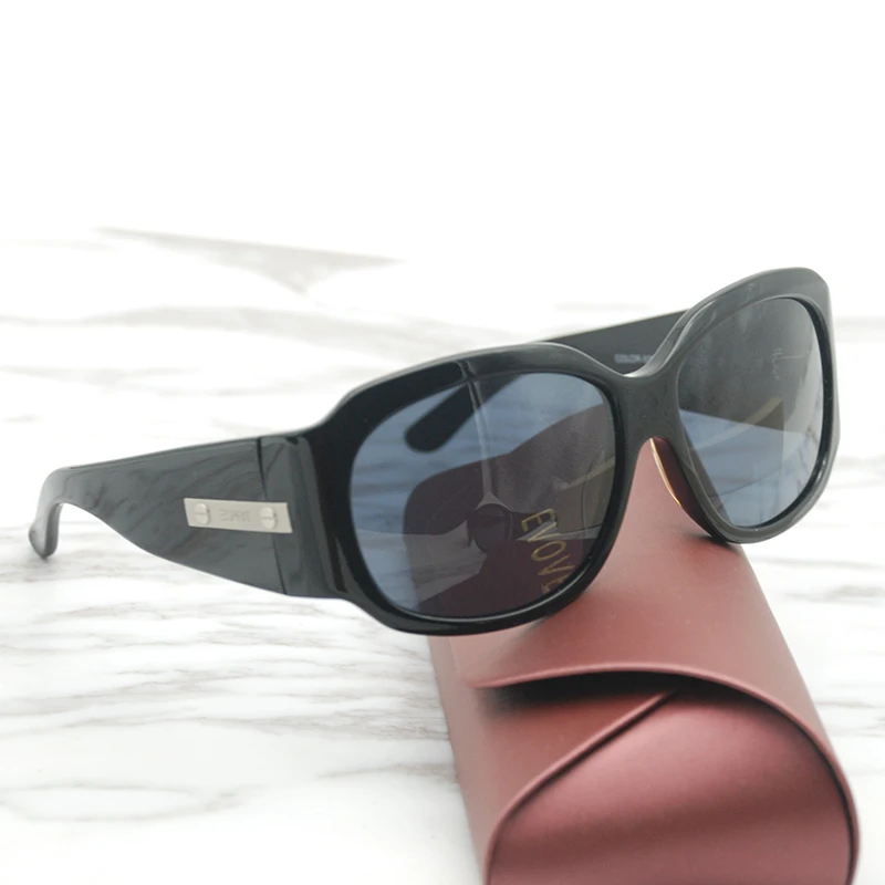 Evove blagovne Znamke sončna Očala Ženske Črna sončna Očala za Ženska Debela Acetat Luksuzni Oblikovalec Ženski Odtenki Ženske Očala Proti Odražati