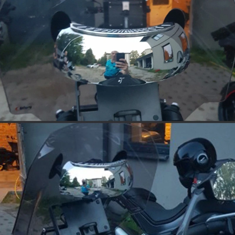 Motoristična Oprema 180 stopinj širokokotni Rearview Mirror Blind Spot Ogledalo