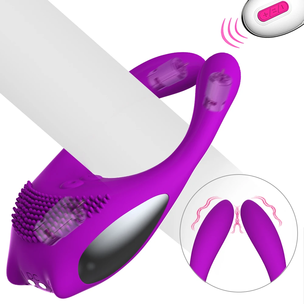 12 Hitrost Penis, Vibrator Za Odrasle Sex Igrače Dvojno Glavo Posnetek Klitoris Stimulator Vibrator Za Ženske Brezžični Daljinski U Tip Vibrator