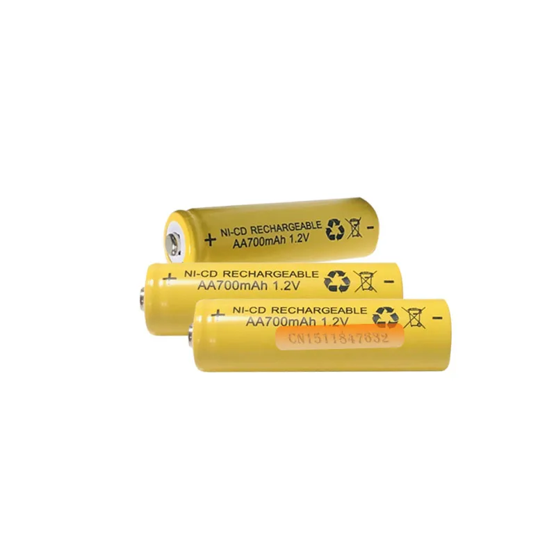 3 x AA 700mAh 1,2 V Quanlity Baterija za ponovno Polnjenje NI-CD 1,2 V Polnilna 2A Baterije Baterias Bateria Baterije 500 Krat