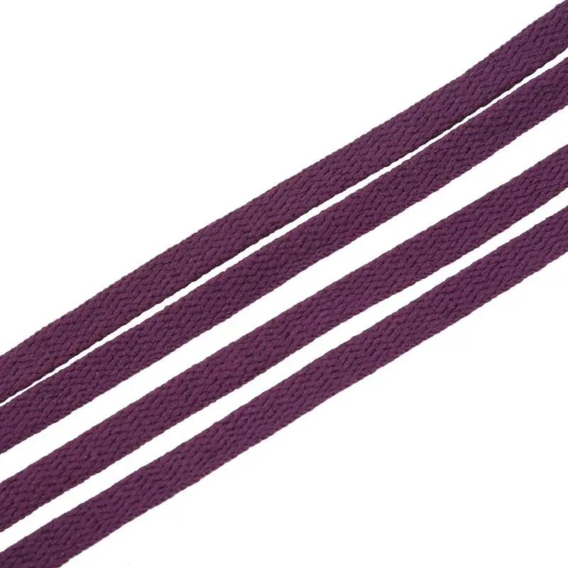 Športni Čevlji Niz Ravno Shoelaces Purple 2 Parov za Ženske, Moške