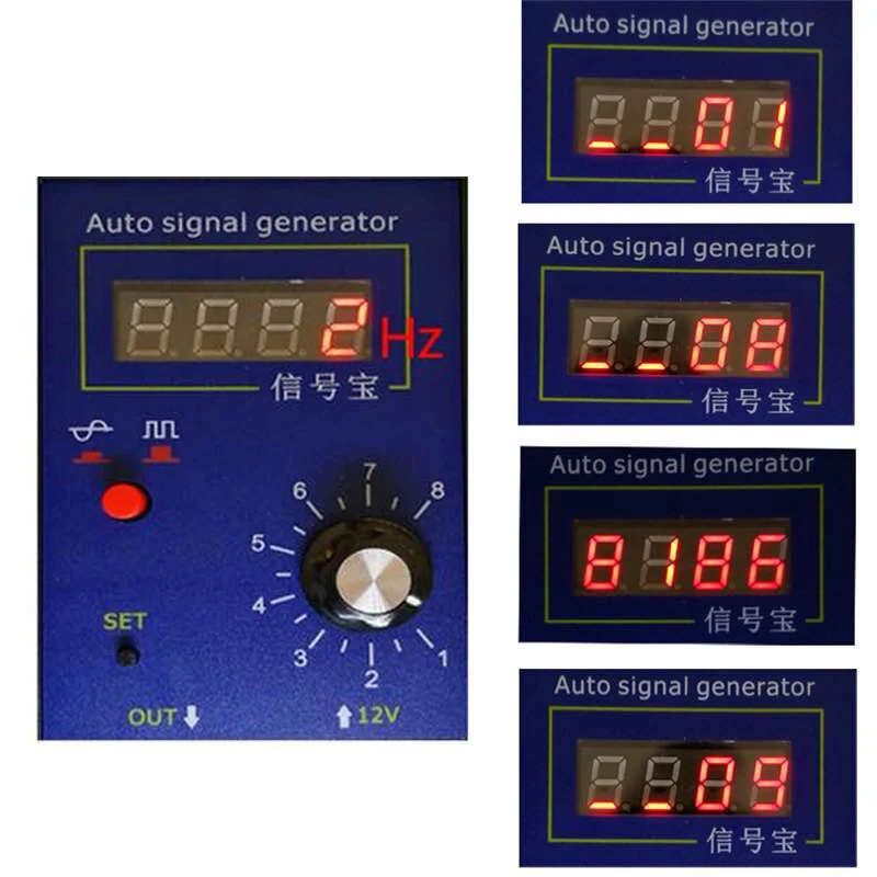 Prenosni Auto Vozila Signal Generator Avto Hall Senzorja in Senzorja za Položaj ročične gredi Signal Simulator Meter 2Hz, da 8KHz