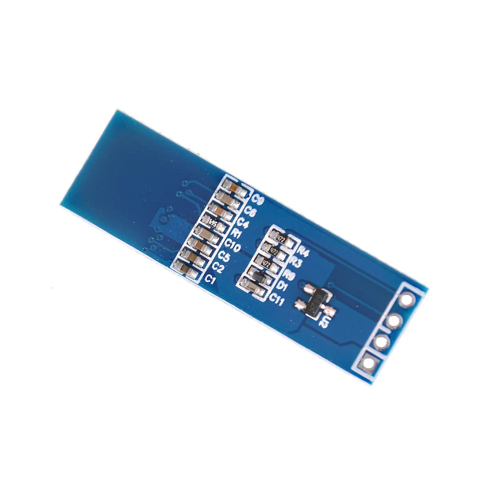 0.91 Palčni 128x32 IIC I2C Bela / Modra OLED LCD-Zaslon DIY Modul SSD1306 Voznik IC DC 3.3 V, 5V za arduino čisto nov