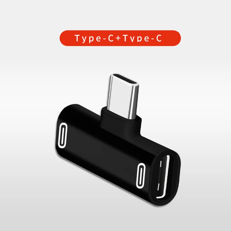 3 V 1 Tip C Tip C Slušalke Polnjenje Pretvornik USB Tip-C Zvočno kartico Za Telefon Xiaomi Tip C Telefoni