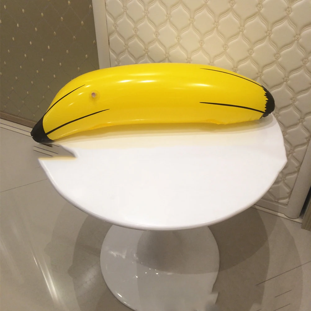 Lep 66 cm Napihljiva Banana PVC Razstrelili Tropsko Sadje Enostavno napihne z usti preko ventila Otroci Stranka darilo