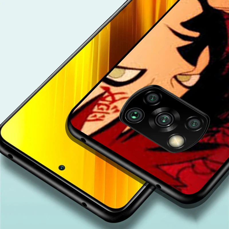 Črna TPU Mehki Silikonski Pokrov Naruto Gaara In sasuke za Xiaomi Mi Opomba 10T 10 Ultra 9T 9 8 Pro Lite SE 5G Primeru Telefon