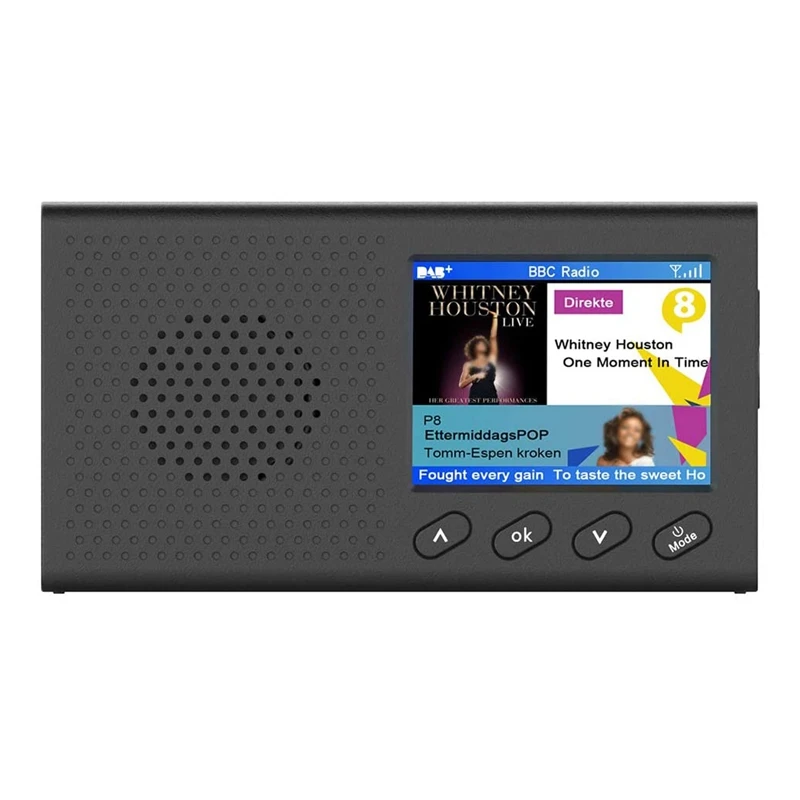 DAB Radio z 2,4-Palčni Barvni LCD-Sn za ponovno Polnjenje Ročni Digitalni FM DAB MP3 Predvajalnik Digitalni Sprejemnik Oddaja