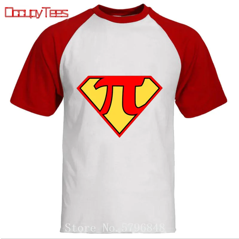 Novost Pi Matematiko TShirt za Moške Svoboden Teorija velikega poka Tee shirt Hero Slog Pi Število T srajce Nerd Priložnostne Človeka Pi T-shirt Vrhovi