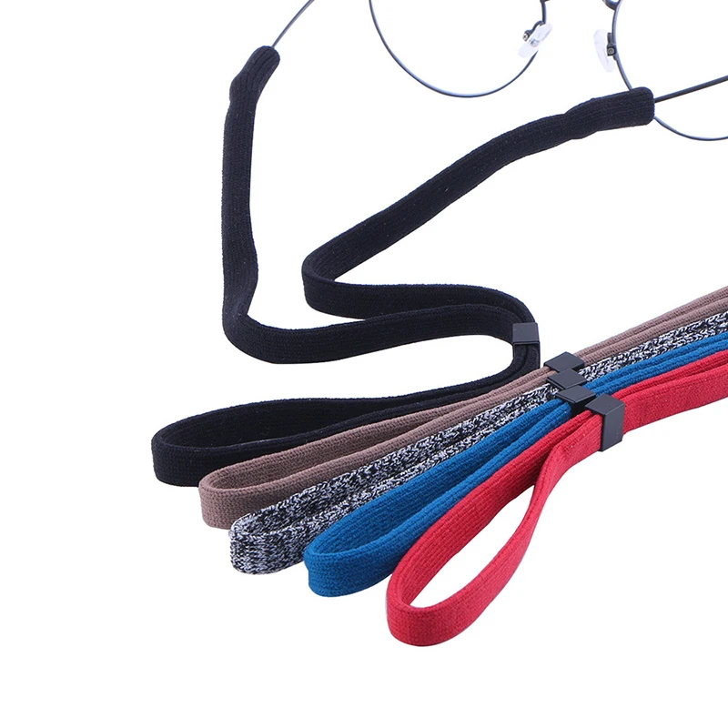1pcs Non-Slip sončna Očala Verige Očala Šport Kabel Očala Očala Vrv Nastavljiv Vratu Traku Niz Vrv Trak za dodatno Opremo
