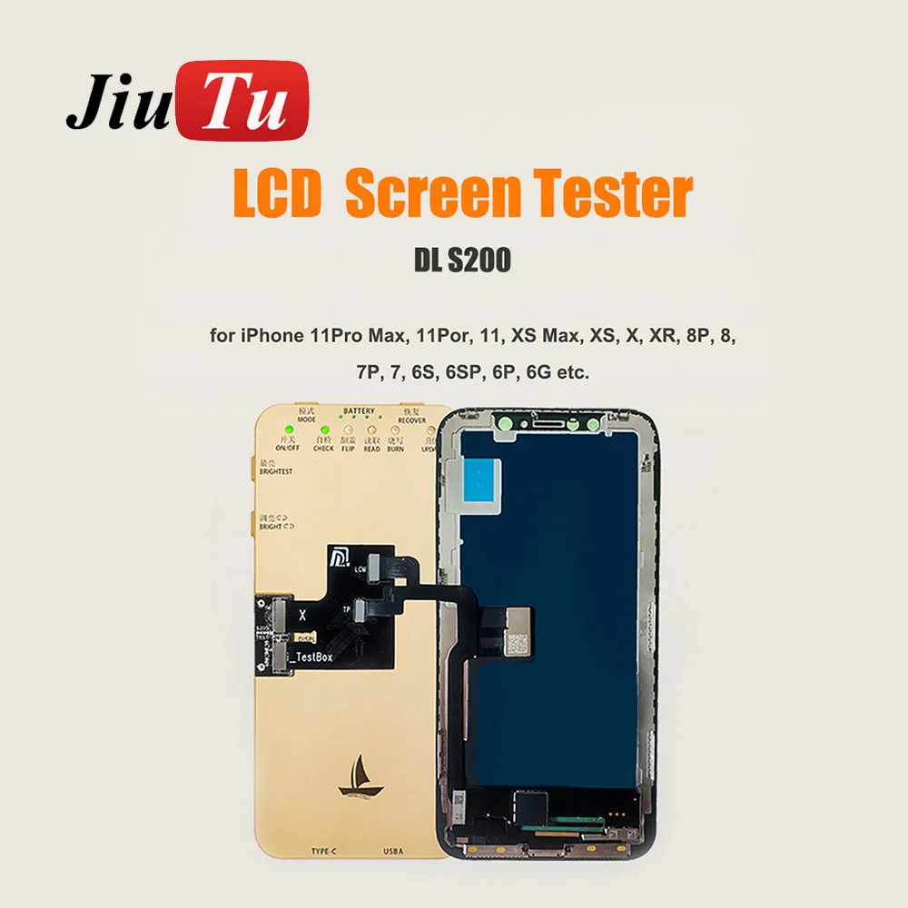 7in1 LCD Zaslon Programer Tester Za 11 11Pro 11ProMax XS XR X Prikaz Slike 3D Dotik Svetlost Testiranje Popravila
