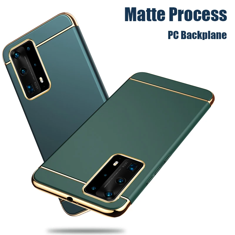 Navaden Mat Shockproof Primeru Telefon Za Huawei Mate 30 20 P40 P30 P20 Nova 8SE 7 7SE 6SE Pro Plus, Lite Luksuzni Težko PC Odbijača Pokrov