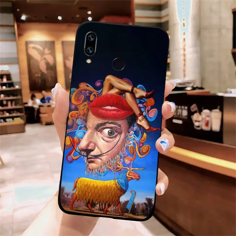 Salvador Dalí Umetnosti retro slikarstvo Primeru Telefon Za Xiaomi Redmi opomba 7 8 9 t k30 max3 9 s 10 pro lite