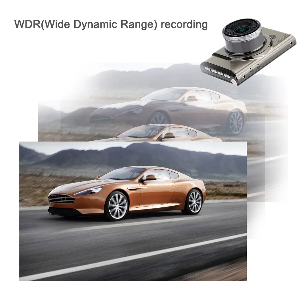 1080P Avto DVR Kamera Vožnje Dash Diktafon Vozila, Kamere, 5G HD 170 Stopinj WDR Zaznavanje Gibanja Nočni Avto G-Senzor