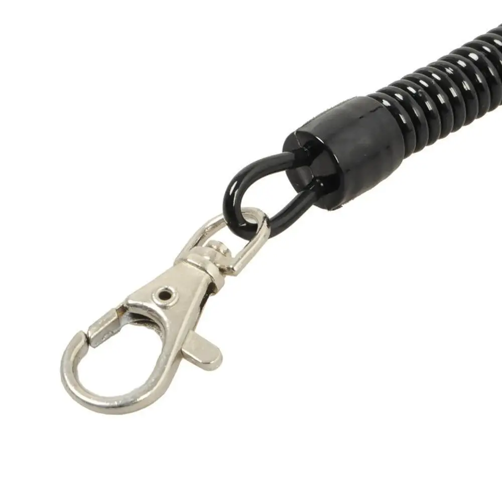 Praktična Zložljiva Plastičnih Elastično Vrv Key Ring Pomlad Varnost Za na Prostem Orodja Kampiranje Keychain N4P0