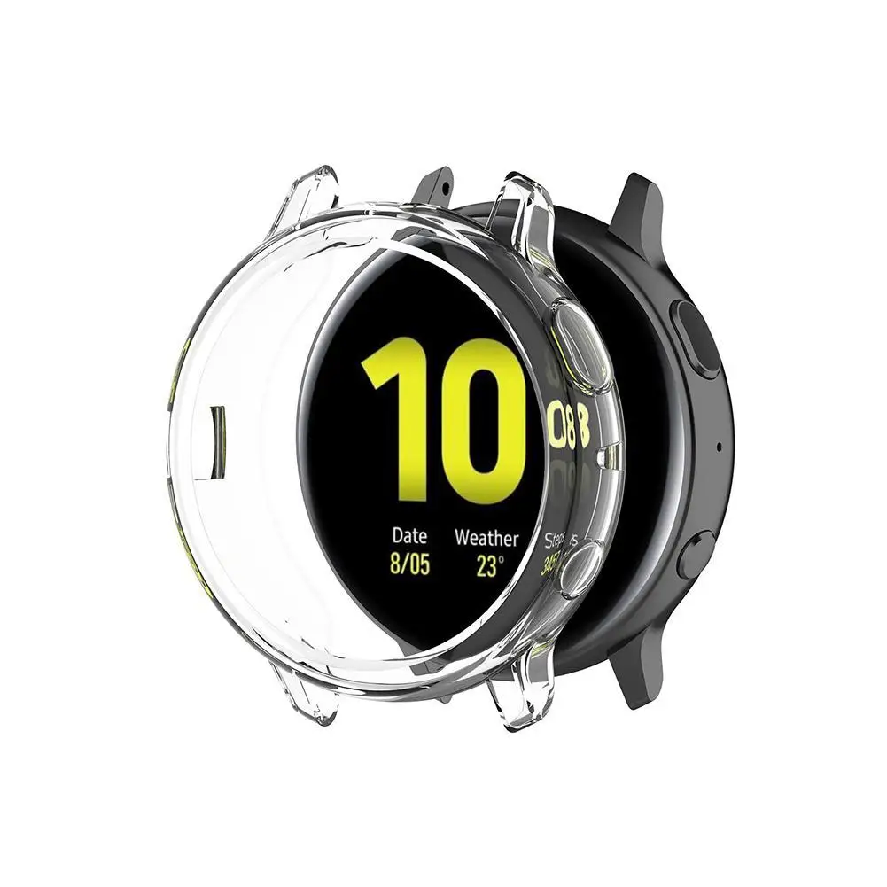 Novo Varovalno Ohišje Za Samsung Galaxy Watch Aktivna 2 40/44 mm TPU HD Full Screen Smart watch Zaščitnik Okvir Pokrova Lupini
